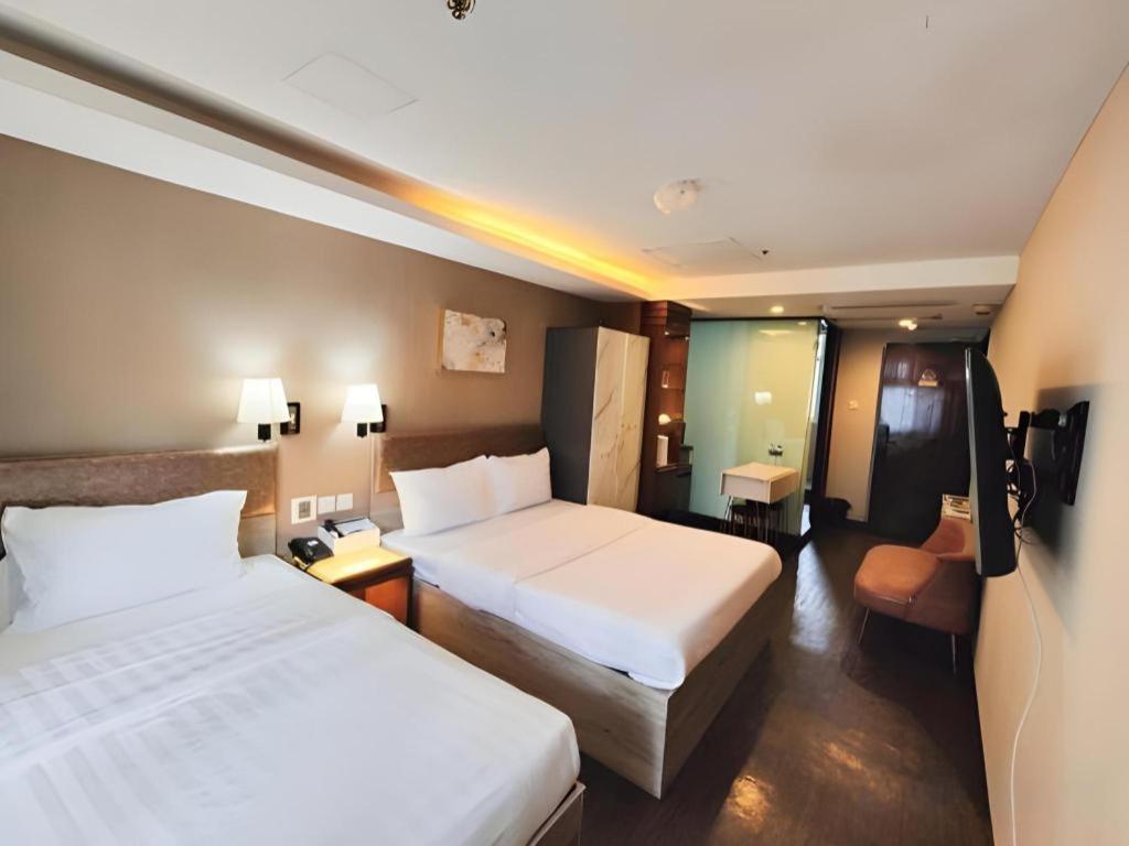 Sunny Day Hotel, Mong Kok Hongkong Exteriör bild