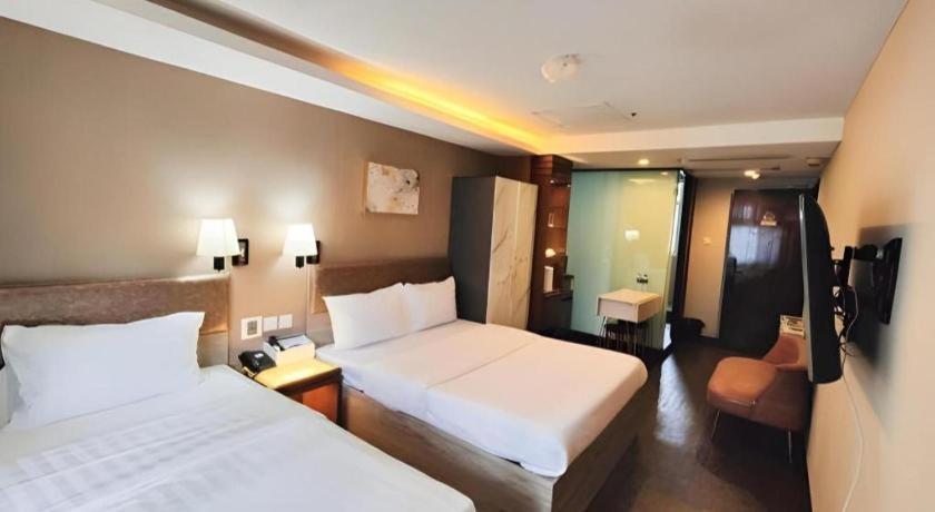 Sunny Day Hotel, Mong Kok Hongkong Exteriör bild