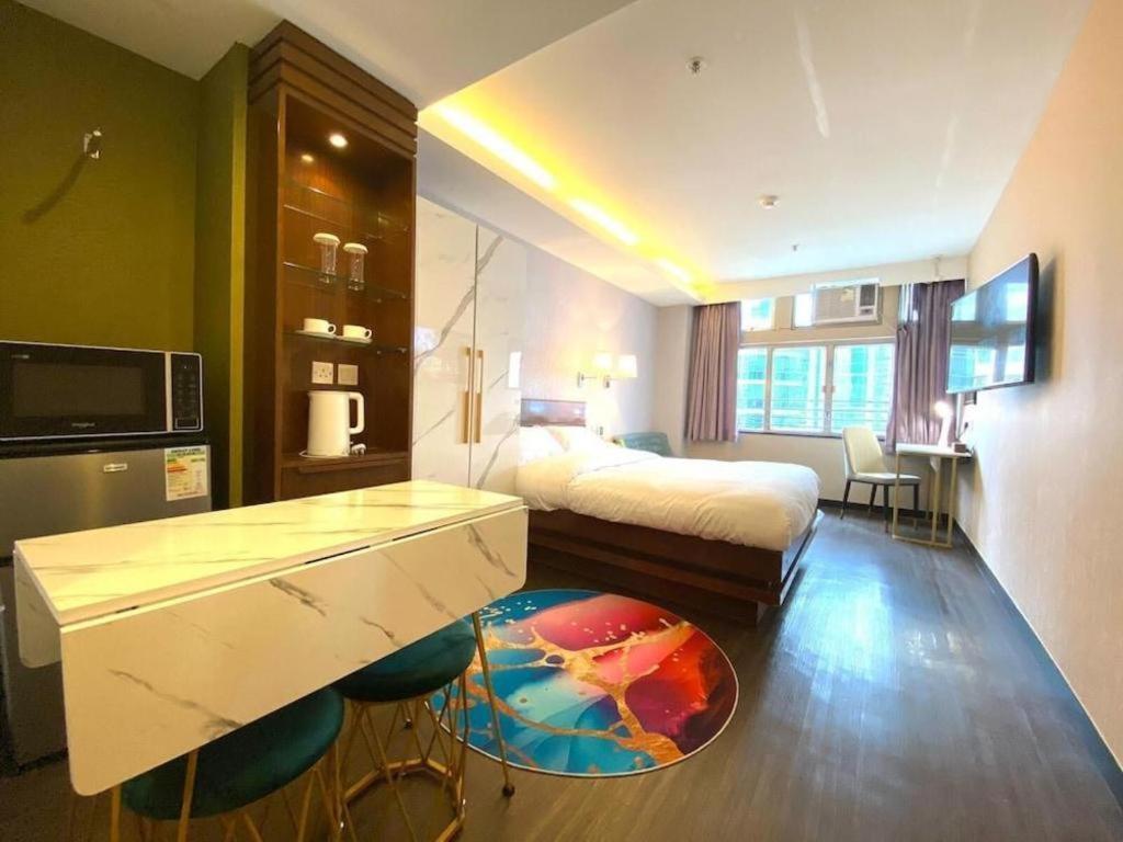Sunny Day Hotel, Mong Kok Hongkong Exteriör bild